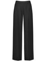 Elegante Schlupfhose mit weitem Bein 36 Weites Bein - Schwarz