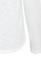 Langarmshirt aus reiner Baumwolle Weiß XXL