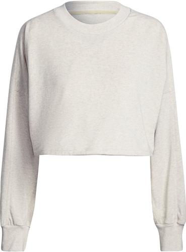 ADIDAS Damen Sweatshirt W SL Su Crew L in Weiß