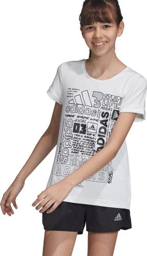 ADIDAS Kinder T-Shirt Iconic 170 in Grau