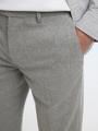 SLH196-STRAIGHT TERRY WOOL BLND PNT NOOS 38/32 Gerade geschnitten - Grey Melange