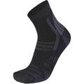 WAPITI Herren Socken Wandersocken S05 Merino Eco Mid 42-44 in Schwarz