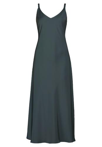 Abendkleid Grau 34