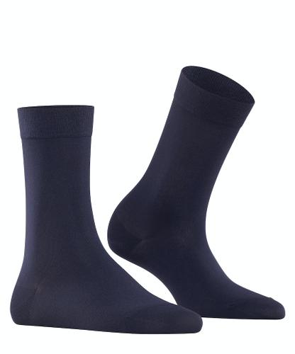 FALKE Cotton Touch Damen Blau 39-42