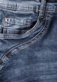 3/4 Jeans 27/3/4 Hosen - Mid Blue Used Wash