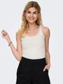 ONLSARA SHARAI LACE TANK TOP JRS NOOS XS Normal geschnitten - Cloud Dancer