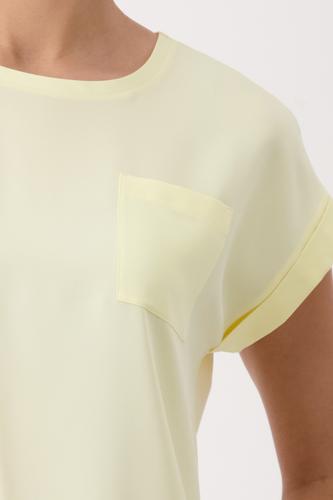 Basic-Blusenshirt 36 - Mango Sorbet
