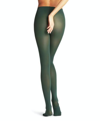 FALKE Pure Matt 50 DEN Damen Grün S-M