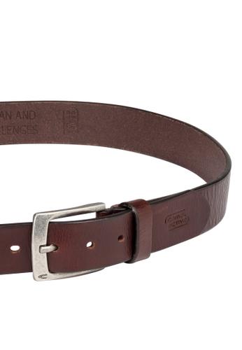 Ledergürtel Braun M