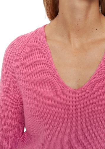V-Neck-Strickpullover regular XXL - Rose Pink