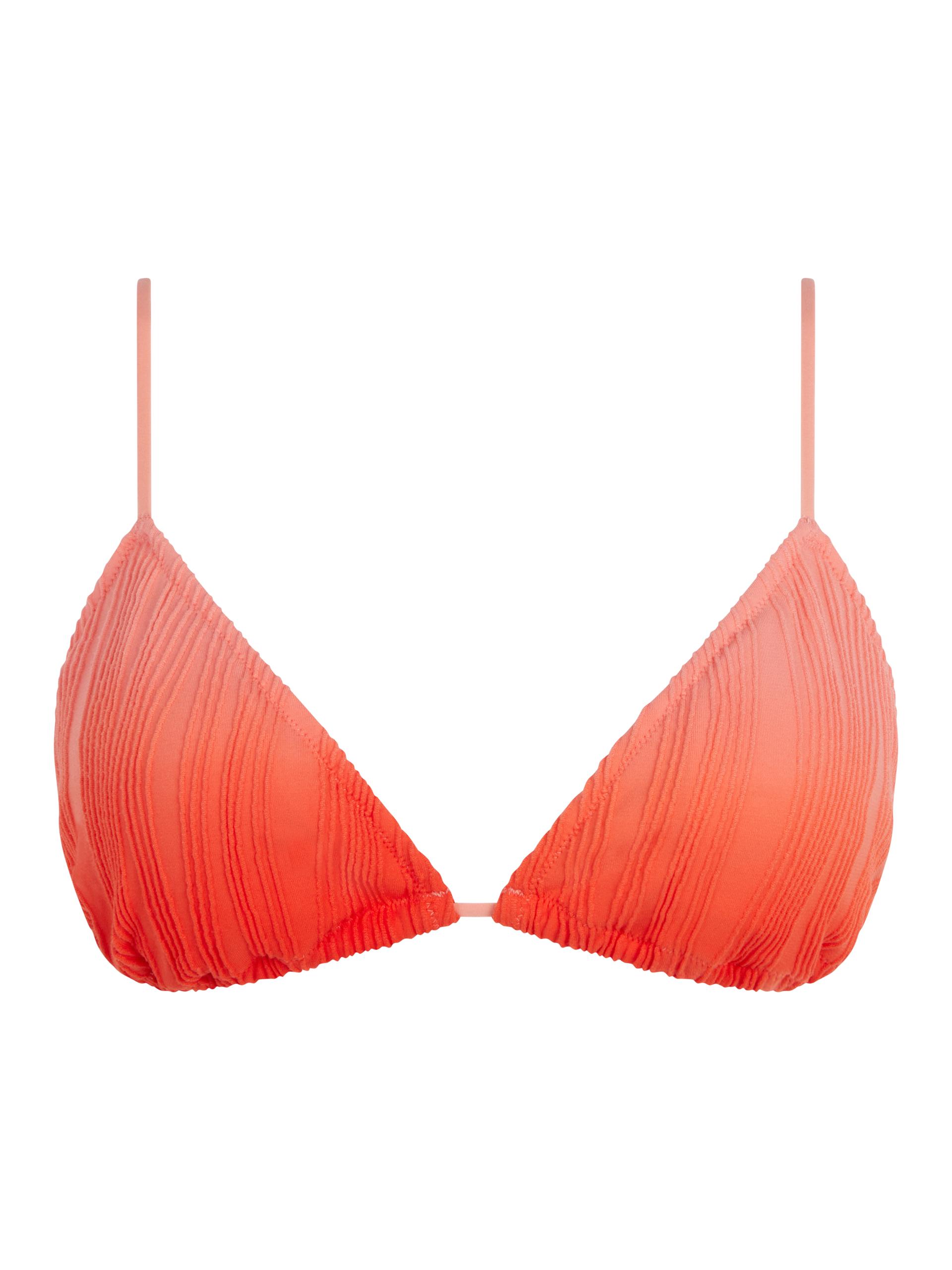 PULP - Swim One Size Bügelloser Triangel-T-Shirt BH M/L - Tie & Dye Orange