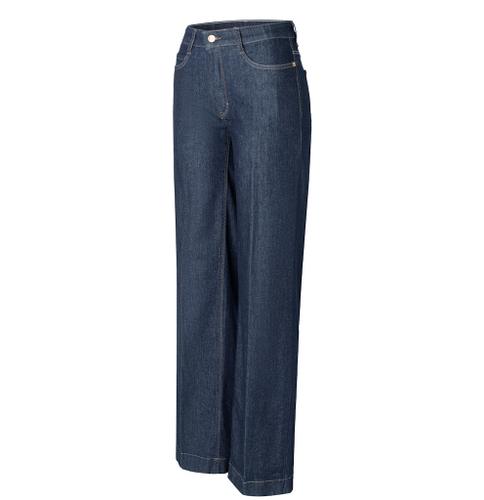 MAC JEANS - WIDE, Authentic Stretch Denim Blau 38/32