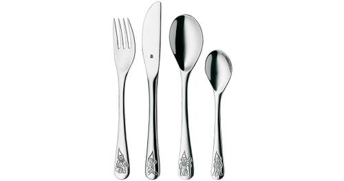 Kinderbesteck-Set Zwerge, 4-teilig