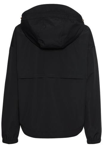 Windbreaker aus recyceltem Polyester 36 Regular Fit - Black