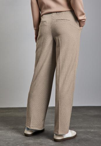 Straight Leg Hose Beige 42/30