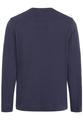 Henleyshirt aus nachhaltigem Organic Cotton Blau XL