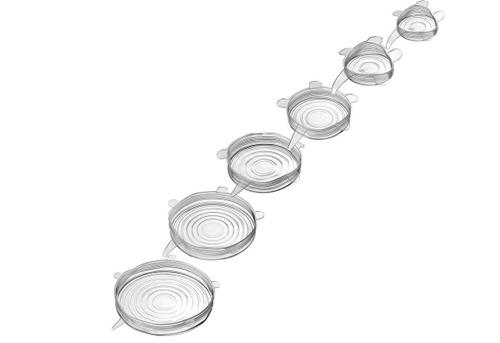 Frischhaltedeckel "Round" 6-teilig
