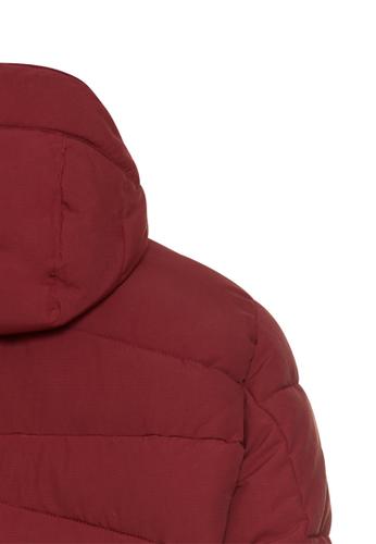 Winterjacke mit abnehmbarer Kapuze 54 Regular Fit - Amber Red