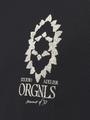 JORNOTO GRAPHIC CHEST TEE SS C.N LN M Weit geschnitten - Black