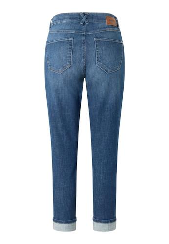 DARLEEN CROP TU Blau 44/30