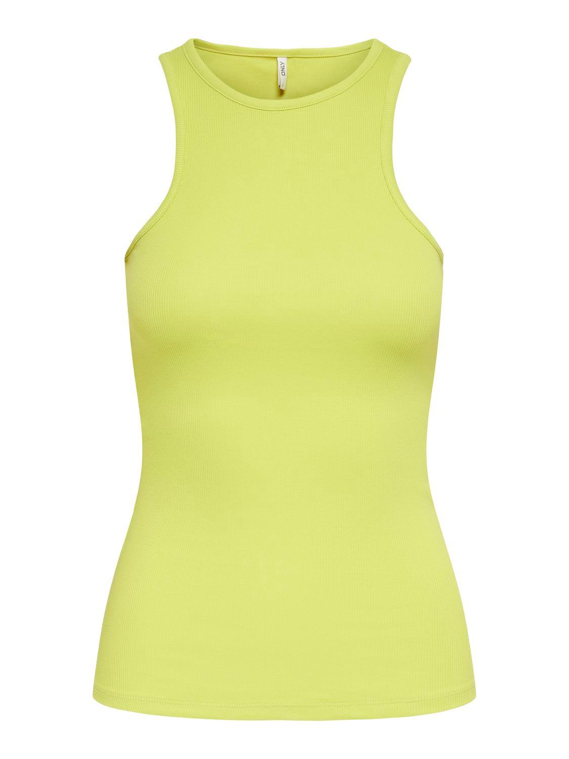 ONLMILLI S/L TOP JRS XS Normal geschnitten - Celery Green