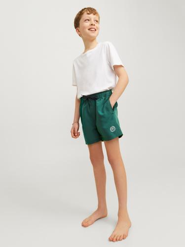 JPSTFIJI JJSWIM WB LY SN JNR 152 Normal geschnitten - Dark Green