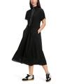 Kleid in Midilänge "Rethink Together" 42 - Black