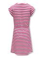 KOGMAY LIFE S/S DRESS JRS NOOS 158/164 Normal geschnitten - Very Berry