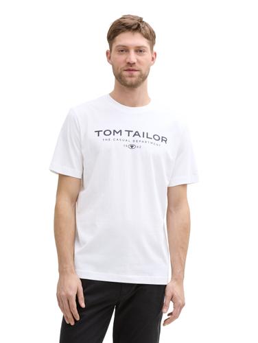 T-Shirt aus Baumwolle mit Logo-Print XXL Regular Fit - White