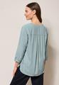 Bluse in Unifarbe M - Cool Salvia Green