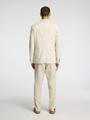 SLHREG-HENLEY DESIGN BLZ 50 Normal geschnitten - Egret