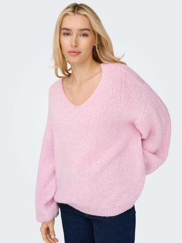 JDYDINEA L/S REVERSIBLE PULLOV. KNT NOOS L Normal geschnitten - Fragrant Lilac