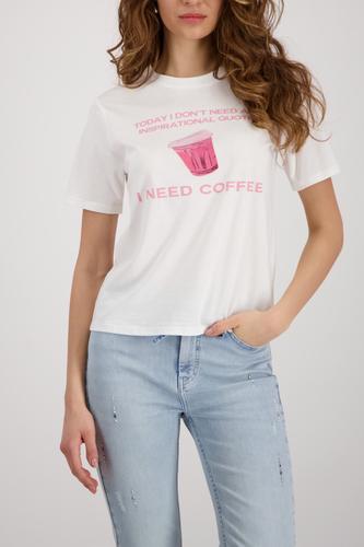 T-Shirt mit Print 46 - Off-white