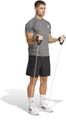 ADIDAS Herren Shirt Gym+ S in Grau