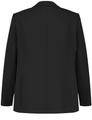 Klassischer Blazer mit Paspeltaschen 54 Figurumspielend | Gerade geschnitten - Black