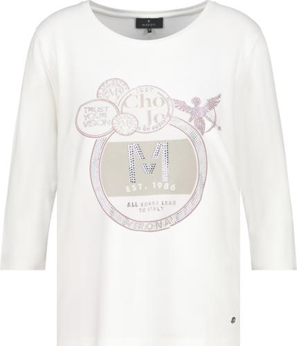 Shirt mit Schmuckemblem 44 - Off-white