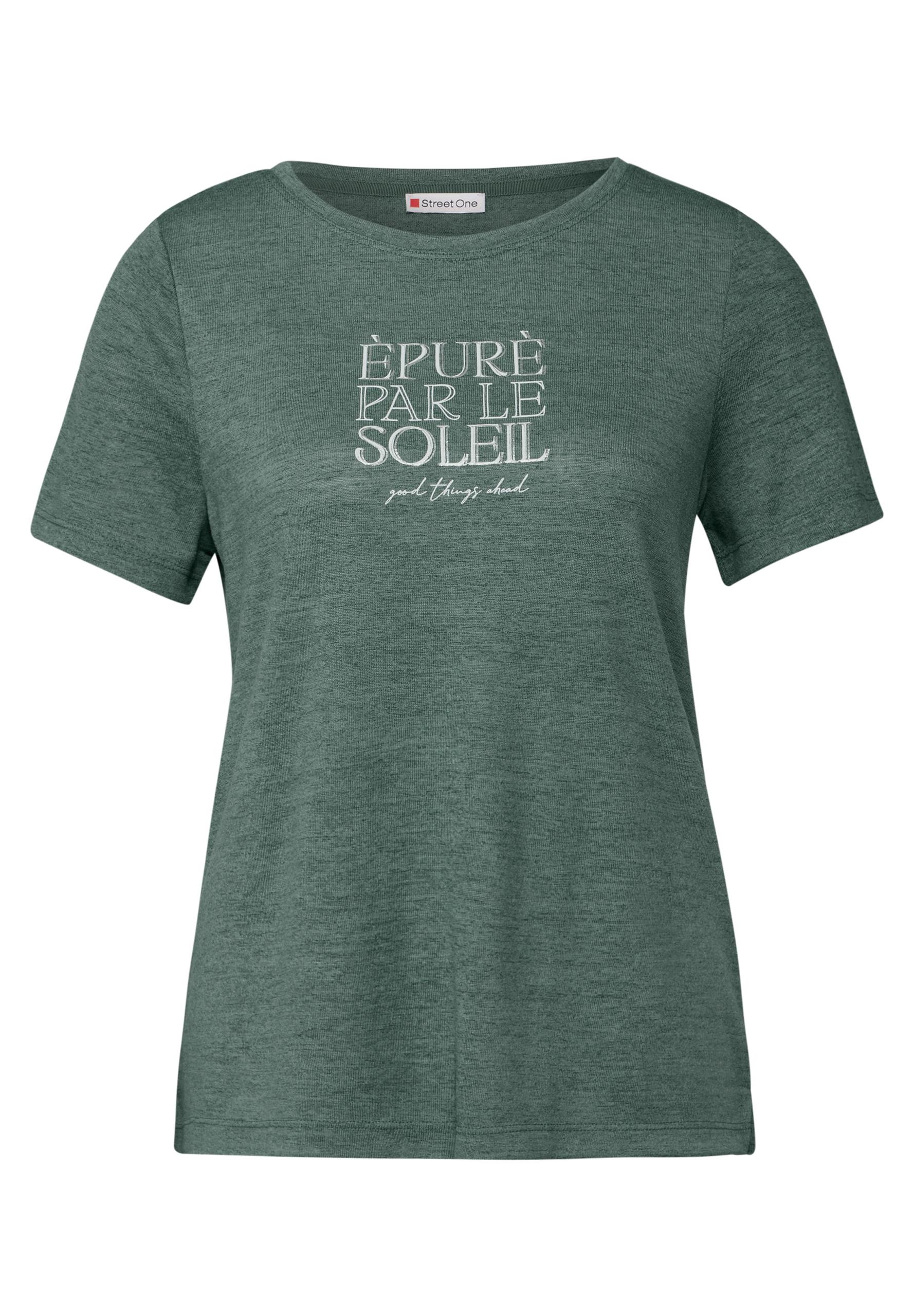 T-Shirt mit Wording 36 - Garden Green