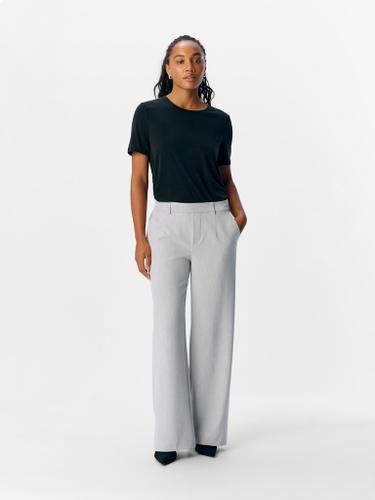 OBJLISA WIDE PANT NOOS Grau 38
