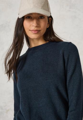 Kuscheliger Pullover S - Deep Petrol Melange