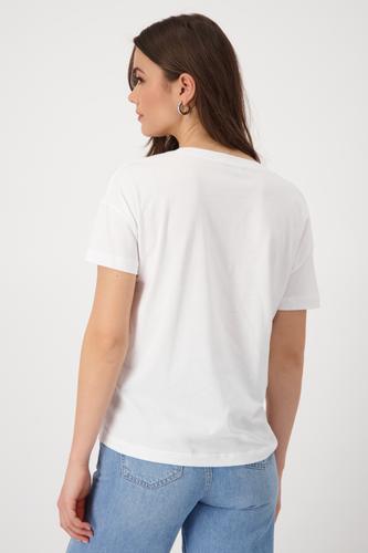 T-Shirt mit Cowgirl-Print 36 - Cream