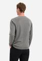Pullover Crewneck 2 Coloured Melange XXL Regular Fit - Grey Melange