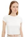 Cropped T-Shirt XL Cropped Fit - Gardenia White