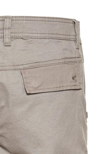 Cargo-Shorts mit Kordelzug und Stretch Grau 36IN