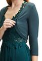 Bolero-Jacke 32 Figurbetont - Dusty Slate