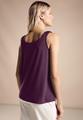 Top mit V-Neck 36 - Dark Berry Purple