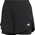 ADIDAS Damen Shorts W MIN 2IN1 SHO L in Schwarz