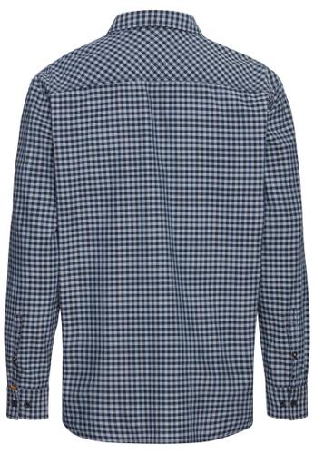 Vichy Karohemd aus reiner Baumwolle Blau XL