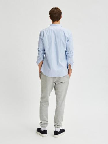 SLHREGRICK-OX SHIRT LS NOOS Blau M