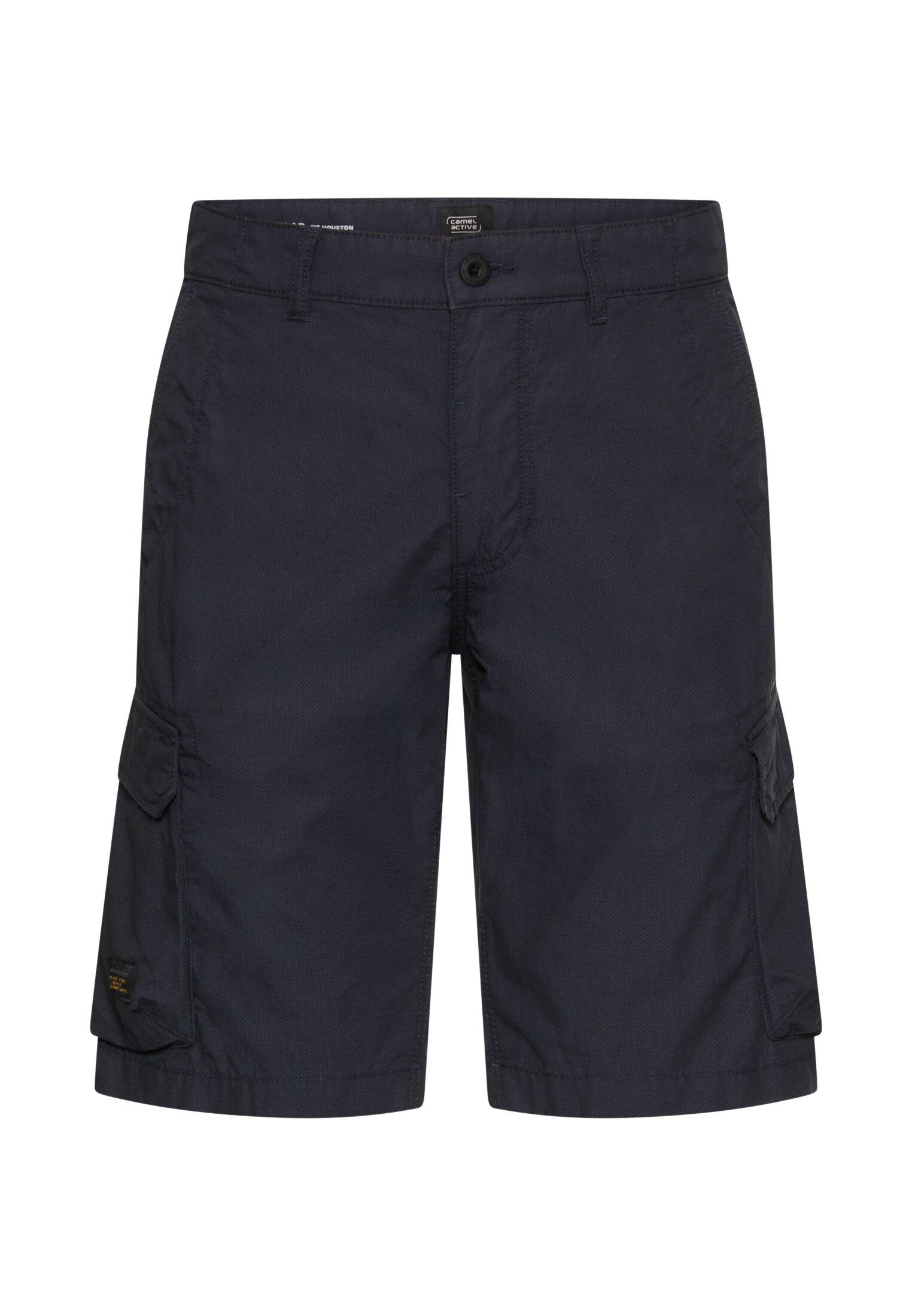 Cargoshorts aus reiner Baumwolle 36IN Regular Fit - Dark Navy, Minimal P