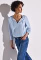 Gestreifte Bluse 42 - Smoked Blue